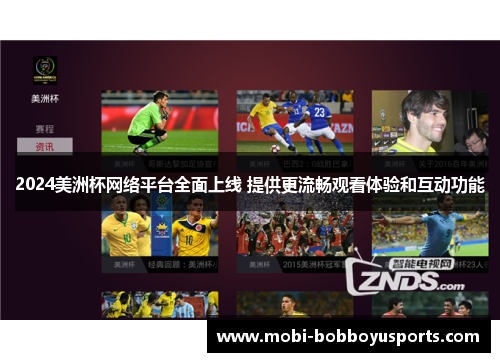 2024美洲杯网络平台全面上线 提供更流畅观看体验和互动功能