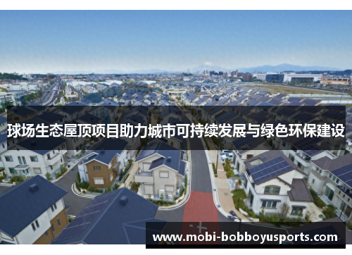 球场生态屋顶项目助力城市可持续发展与绿色环保建设