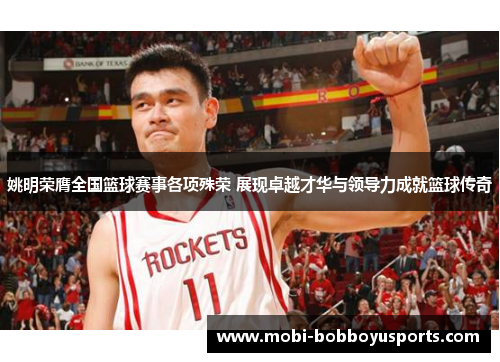 姚明荣膺全国篮球赛事各项殊荣 展现卓越才华与领导力成就篮球传奇