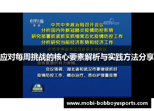 应对每周挑战的核心要素解析与实践方法分享